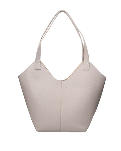 Borsa a sacca da donna In Vera pelle | Roberta Rossi | RR220723123FBG-D86_GRIGIO_PERLA