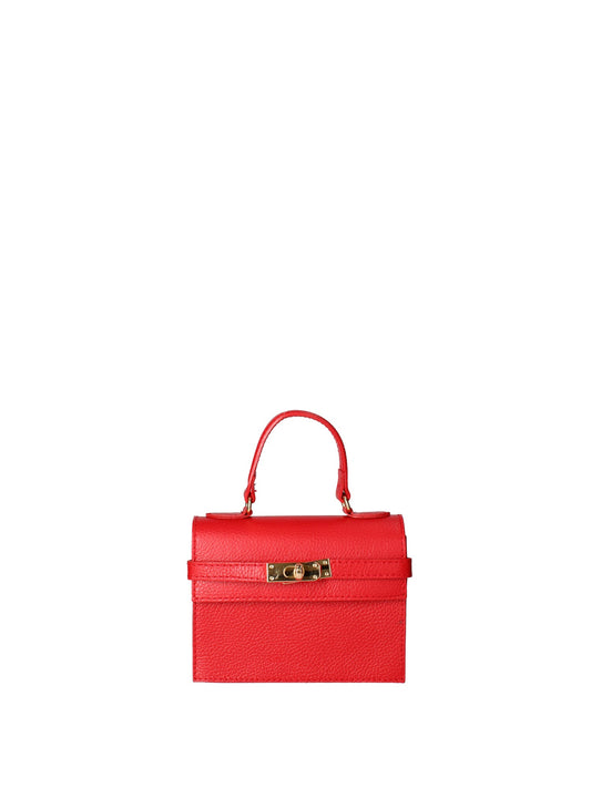 Borsa a mano da donna In Vera pelle | Roberta Rossi | RR220716123FBG-D58_ROSSO_FUOCO