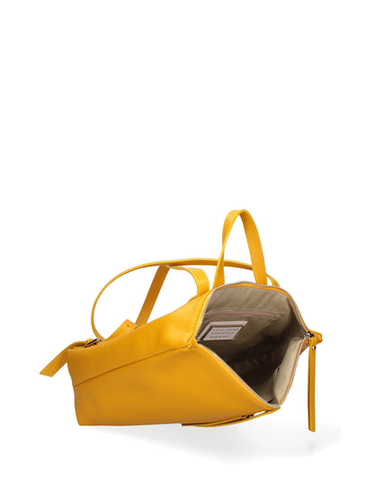 Borsa a mano convertibile in zaino da donna In Vera pelle