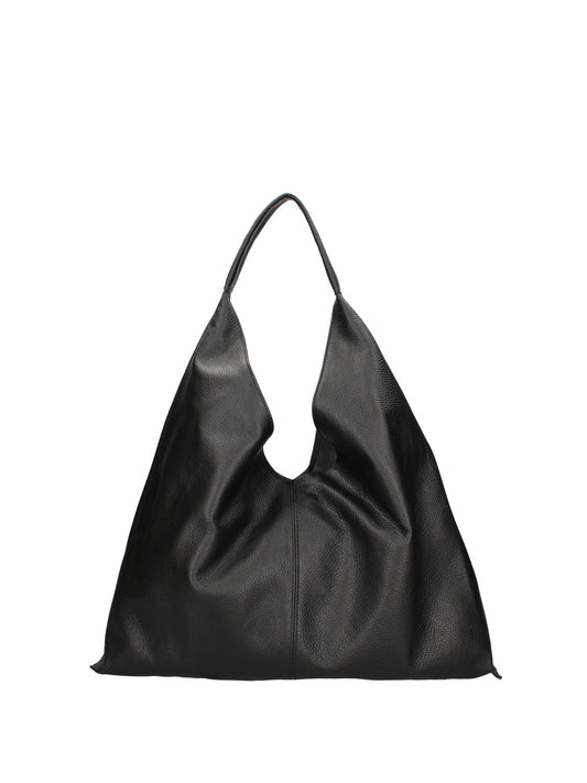 Borsa a sacca da donna In Vera pelle | Roberta Rossi | RR220720923FBG-D28_NERO