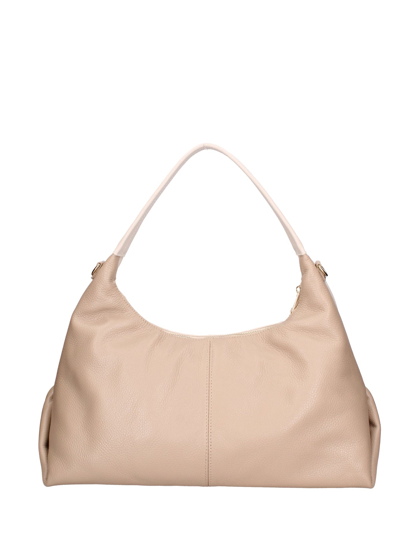 Borsa a spalla da donna In Vera pelle | Roberta Rossi | RR220723323FBG-D37_LATTE+D05_TAUPE