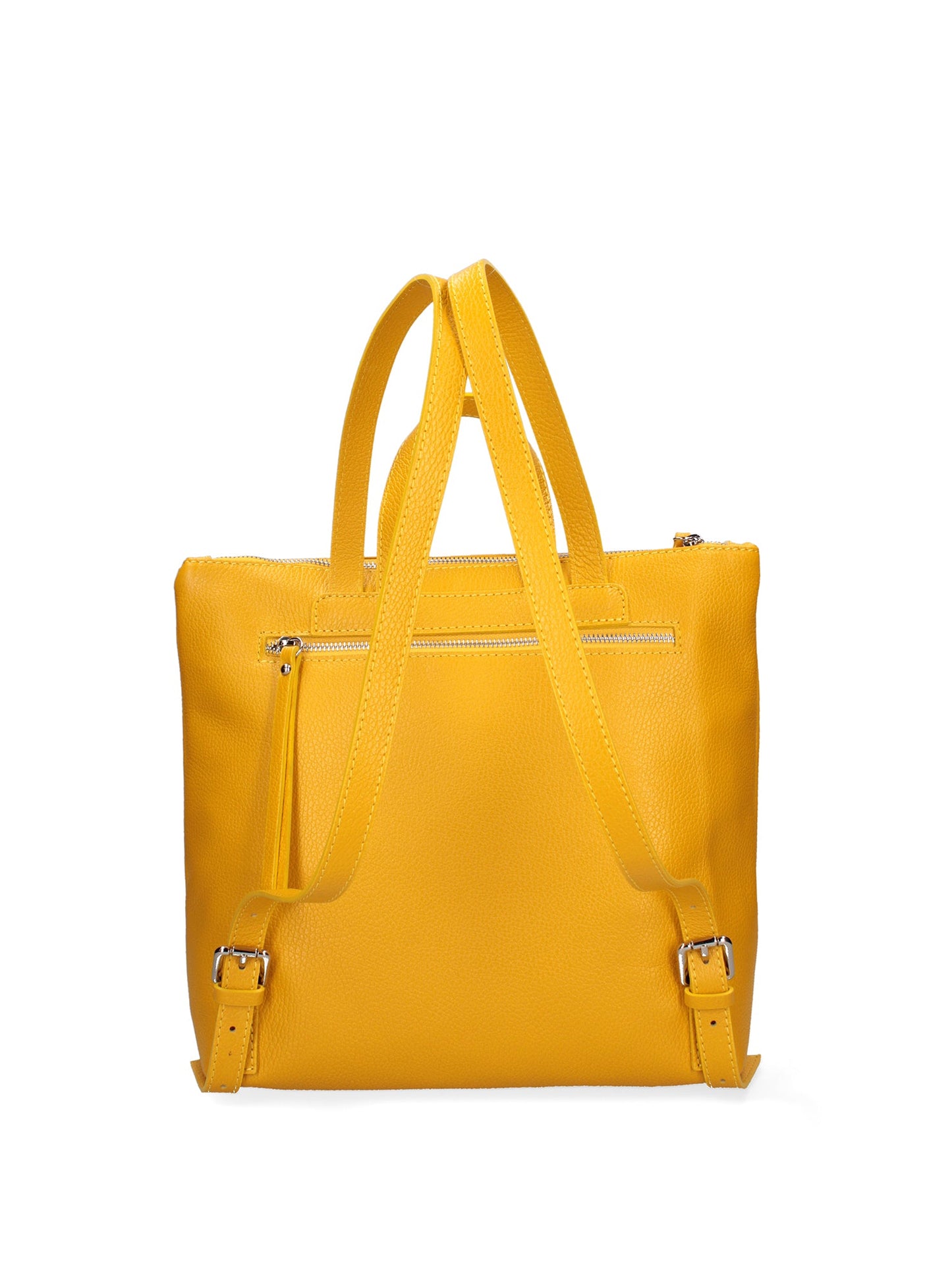 Borsa a mano convertibile in zaino da donna In Vera pelle