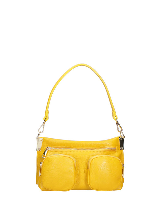 Borsa a spalla da donna In Vera pelle | Roberta Rossi | RR220714723FBG-D04_GIALLO