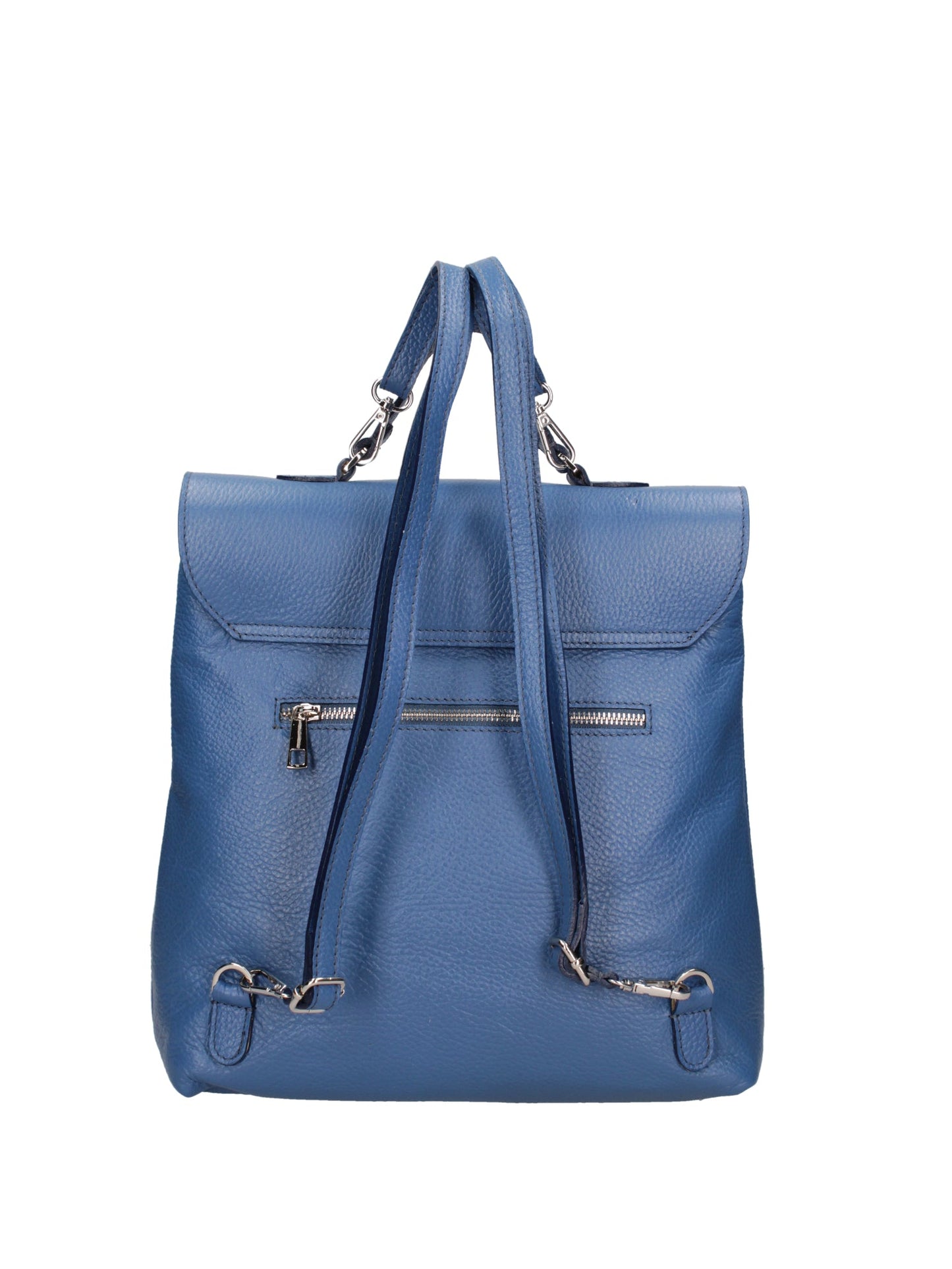 Borsa a mano convertibile in zaino da donna In Vera pelle