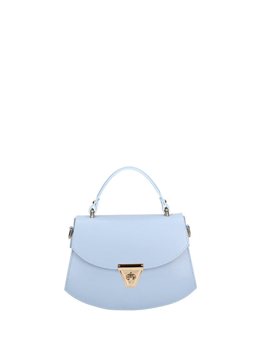 Borsa a mano da donna In Vera pelle | Roberta Rossi | RR220720223FBG-P_631_CIELO
