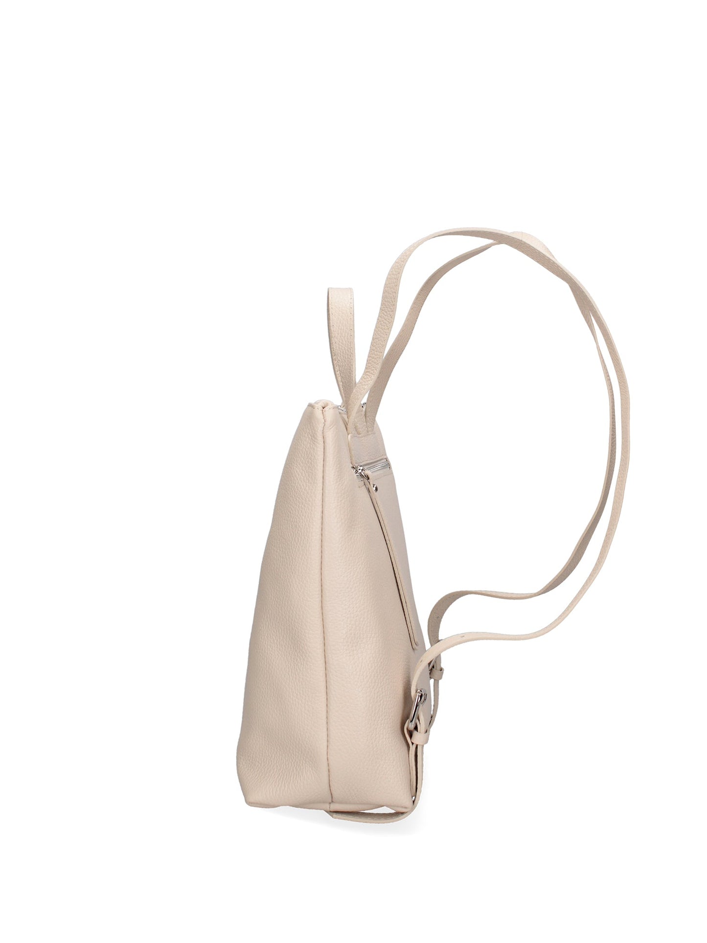 Borsa a mano convertibile in zaino da donna In Vera pelle