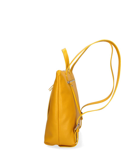 Borsa a mano convertibile in zaino da donna In Vera pelle