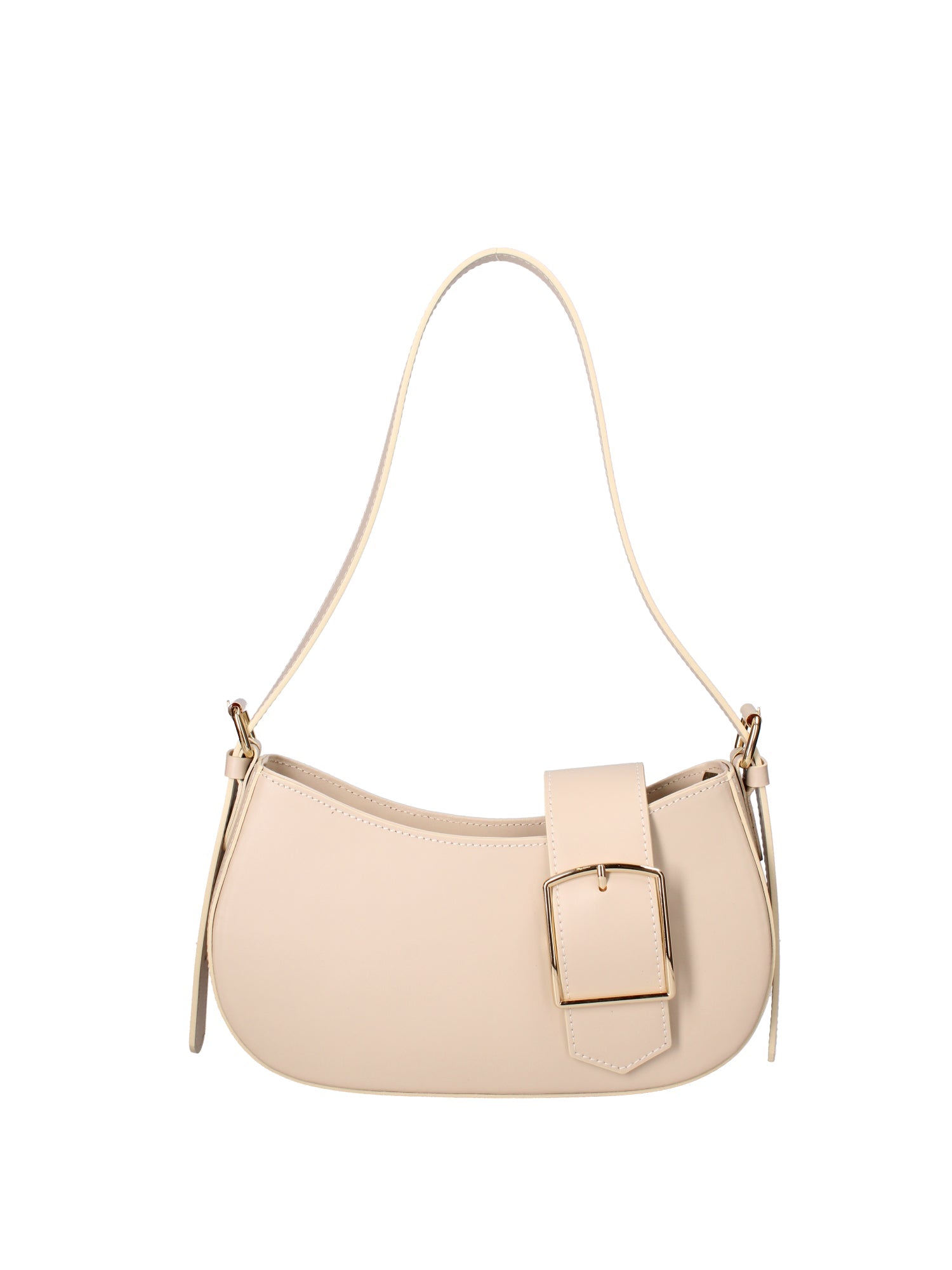 Borsa a spalla da donna In Vera pelle | Roberta Rossi | RR220721323FBG-L116_BEIGE