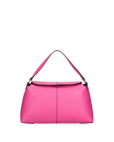 Borsa a spalla da donna In Vera pelle | Roberta Rossi | RR220715423FBG-D02_FUXIA