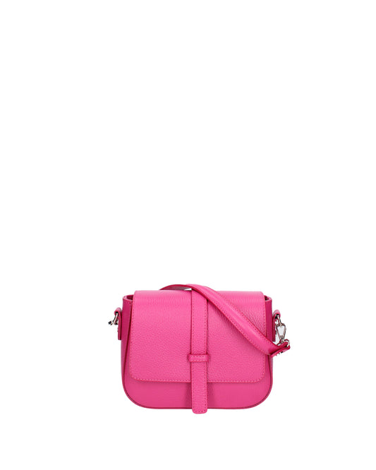 Borsa a spalla da donna In Vera pelle | Roberta Rossi | RR220720323FBG-D02_FUXIA