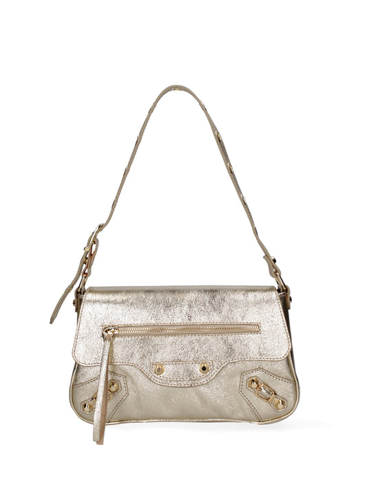 Borsa a spalla da donna In Vera pelle | Roberta Rossi | RR220723423FBG-L003_ORO