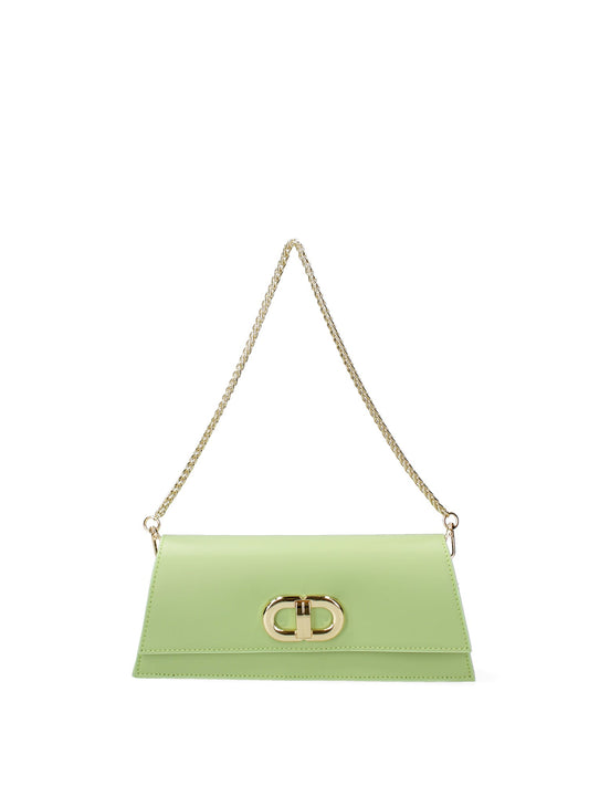 Borsa a spalla da donna In Vera pelle | Roberta Rossi | RR220731323FBG-L260_PISTACCHIO