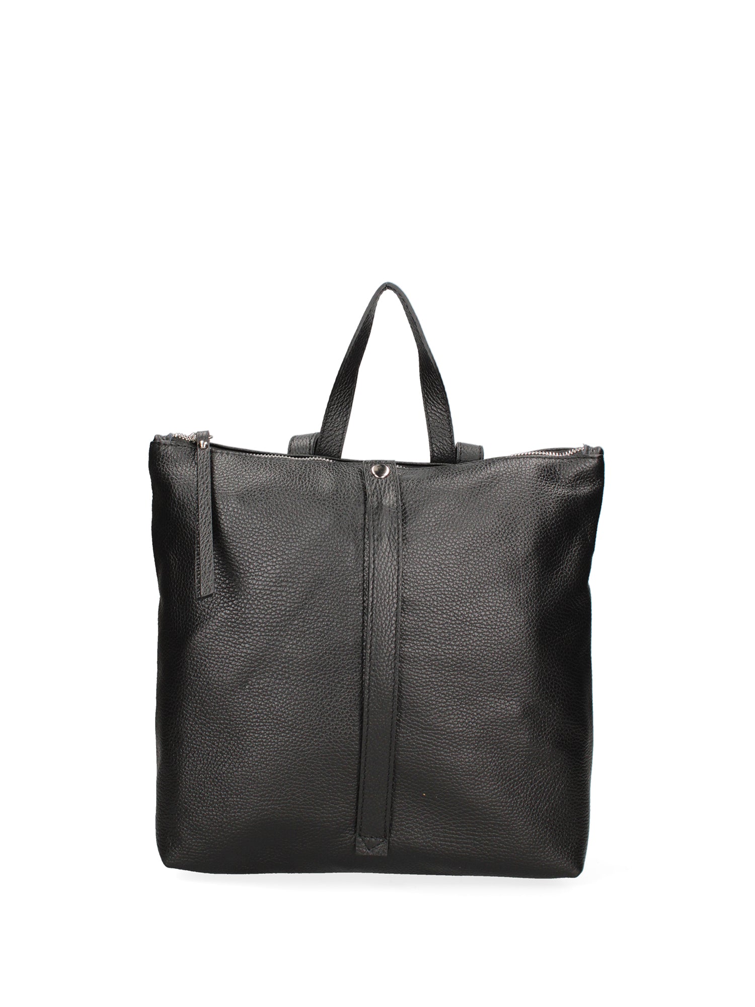 Borsa a mano convertibile in zaino da donna In Vera pelle | Roberta Rossi | RR220713723FBG-D28_NERO