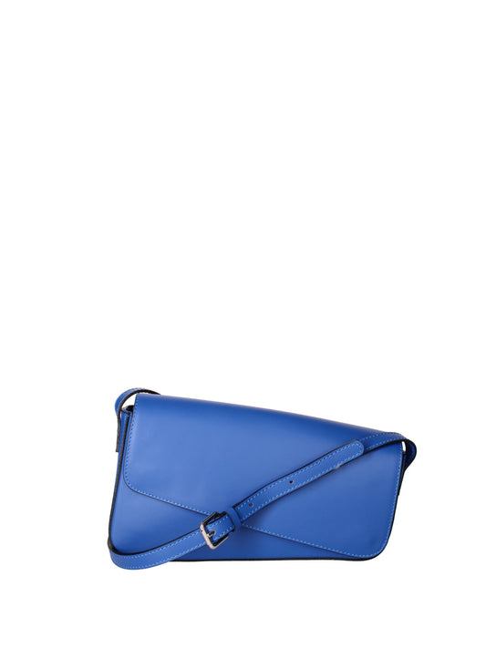 Borsa a tracolla da donna In Vera pelle | Roberta Rossi | RR220722323FBG-L115_BLUETTE