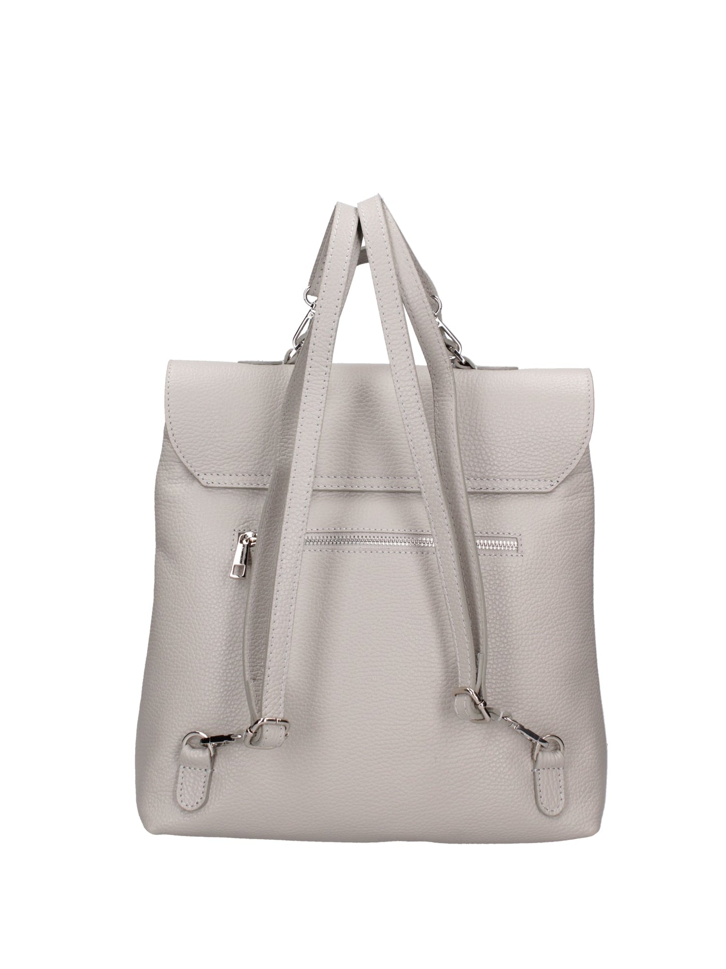 Borsa a mano convertibile in zaino da donna In Vera pelle