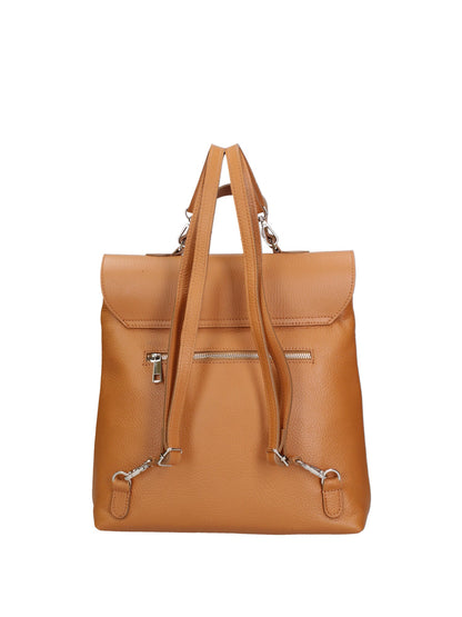 Borsa a mano convertibile in zaino da donna In Vera pelle