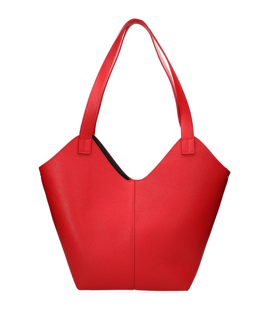 Borsa a sacca da donna In Vera pelle | Roberta Rossi | RR220723123FBG-D58_ROSSO_FUOCO