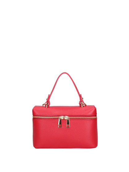 Borsa a mano da donna In Vera pelle | Roberta Rossi | RR220716023FBG-D58_ROSSO_FUOCO