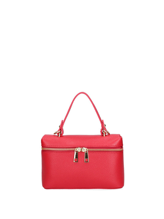 Borsa a mano da donna In Vera pelle | Roberta Rossi | RR220716023FBG-D58_ROSSO_FUOCO