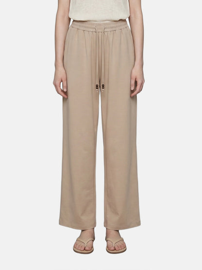 Pantaloni in Cotone Marrone