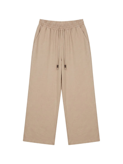 Pantaloni in Cotone Marrone