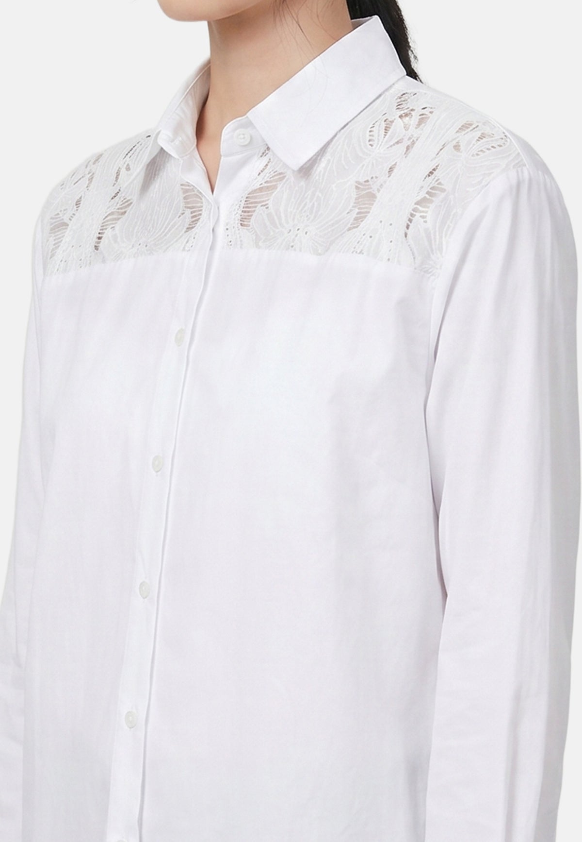 Camicia in Cotone Bianco