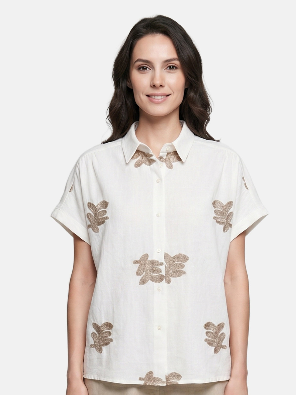 Camicia in Cotone Bianco