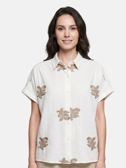Camicia in Cotone Bianco