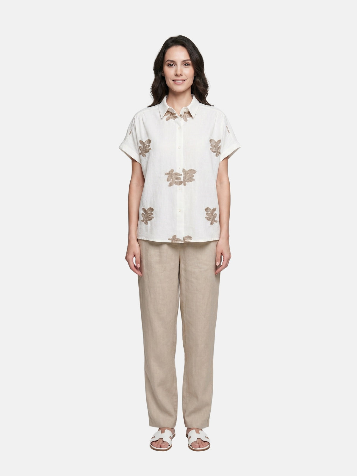 Camicia in Cotone Bianco