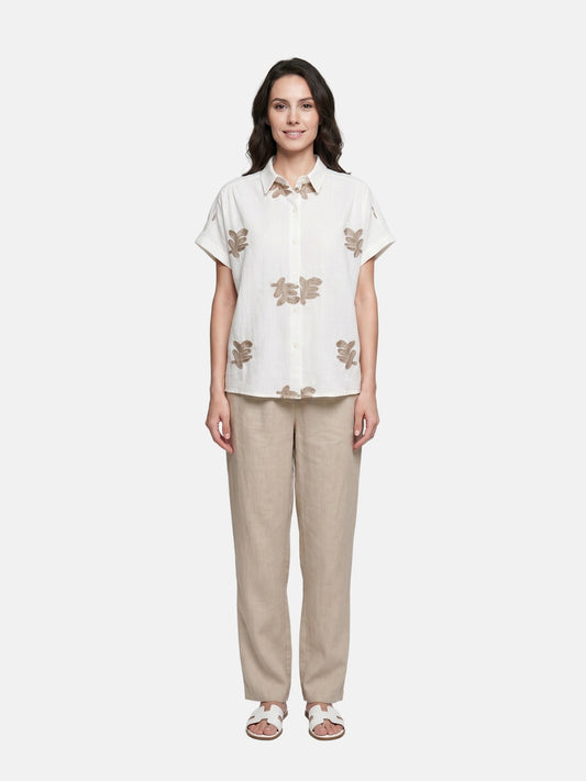 Camicia in Cotone Bianco