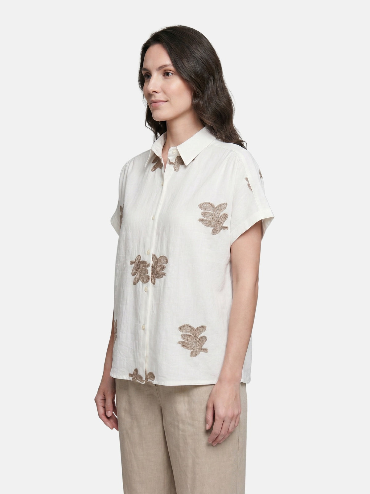 Camicia in Cotone Bianco