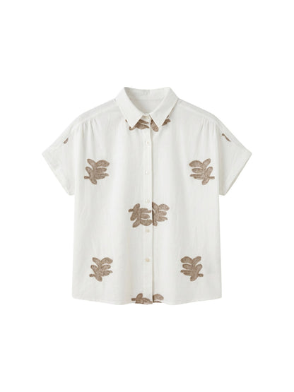 Camicia in Cotone Bianco