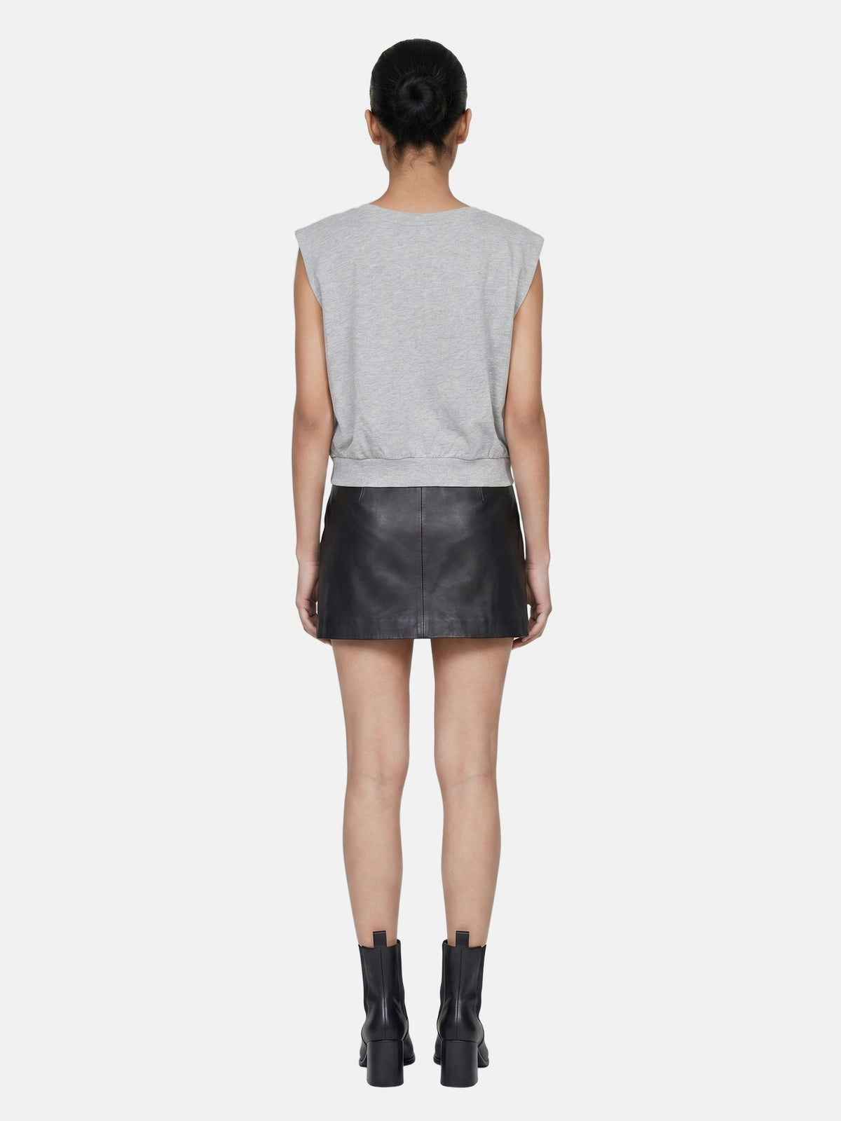 Canotta in Cotone Grigio