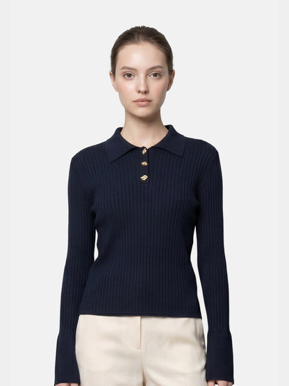 T-shirt in Viscosa Nero