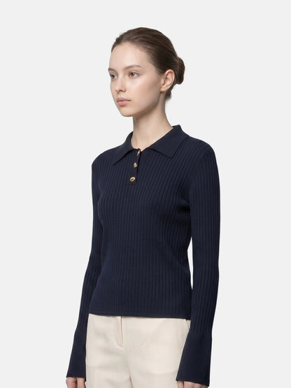 T-shirt in Viscosa Nero