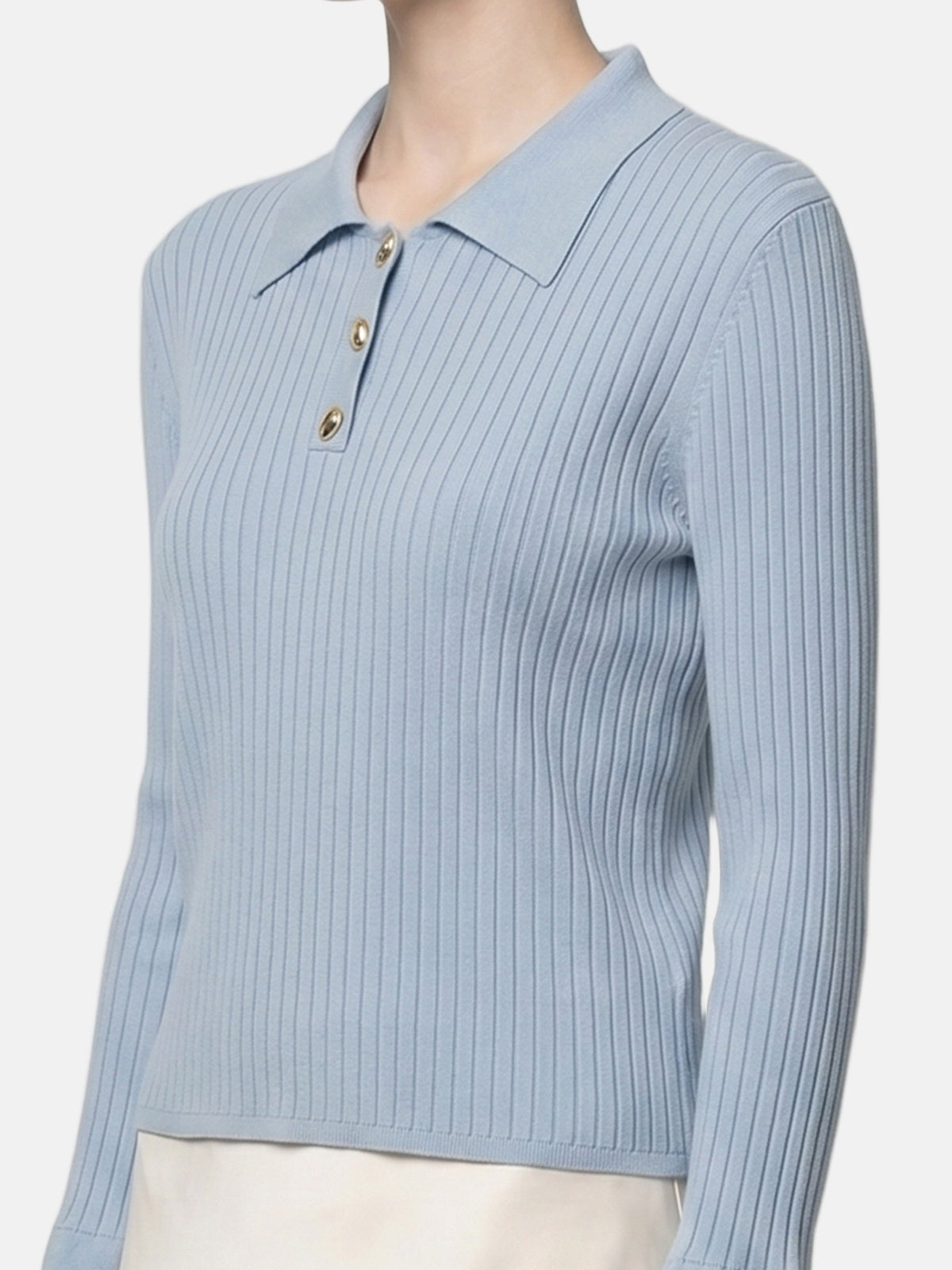 T-shirt in Viscosa Blu
