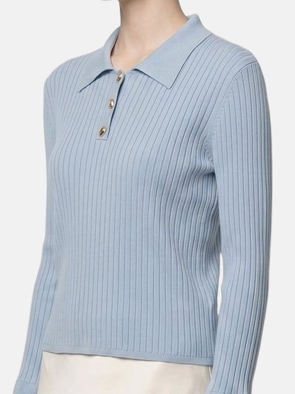 T-shirt in Viscosa Blu