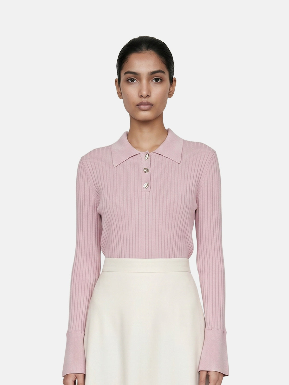 T-shirt in Viscosa Rosa