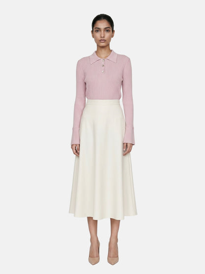 T-shirt in Viscosa Rosa