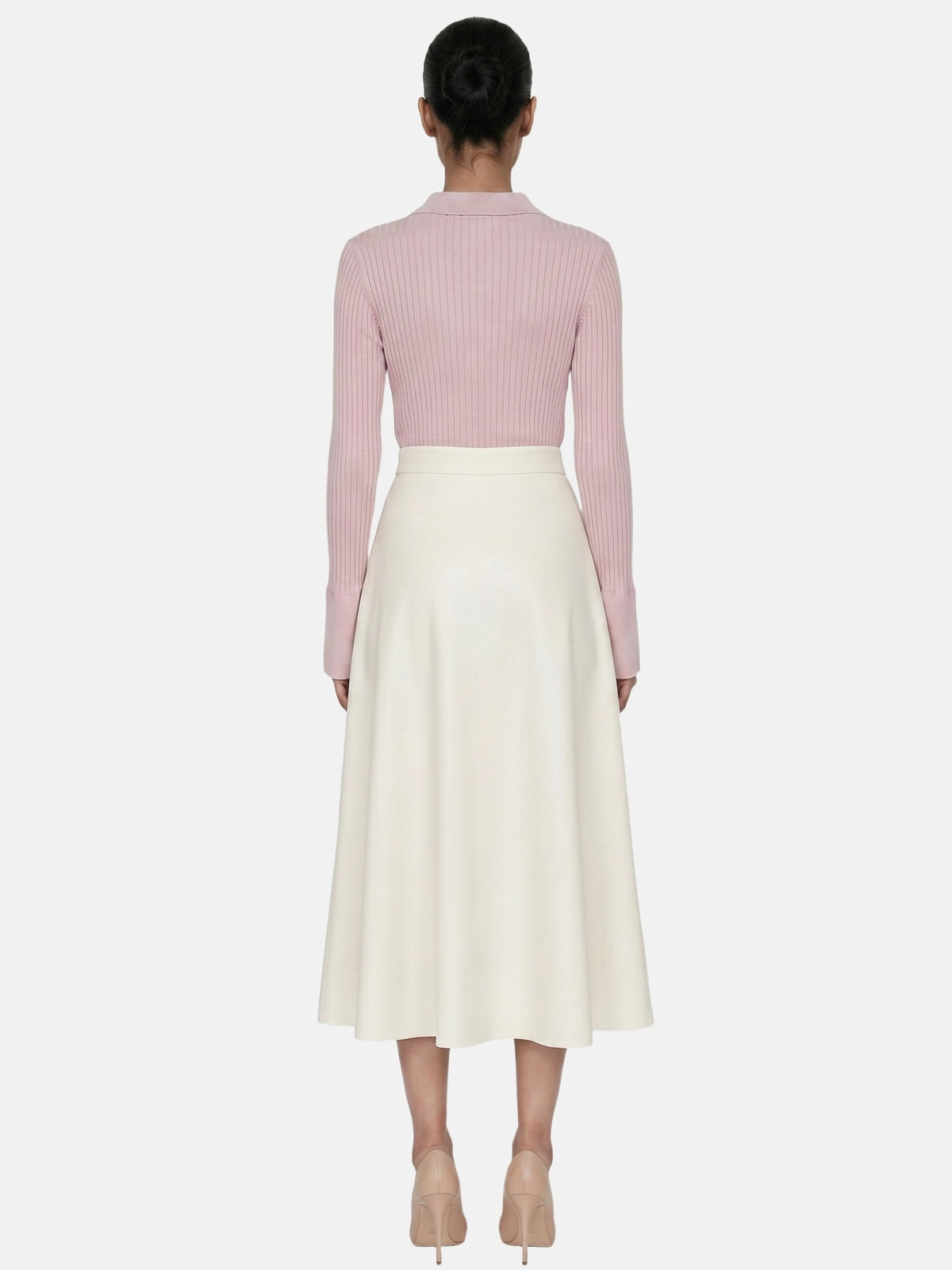 T-shirt in Viscosa Rosa