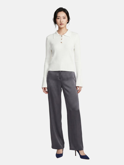 T-shirt in Viscosa Bianco