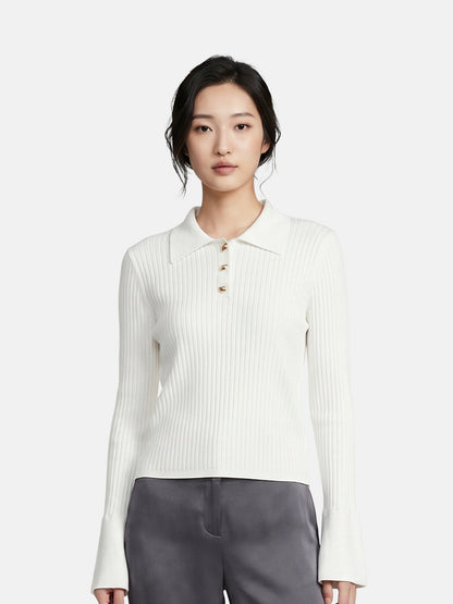 T-shirt in Viscosa Bianco