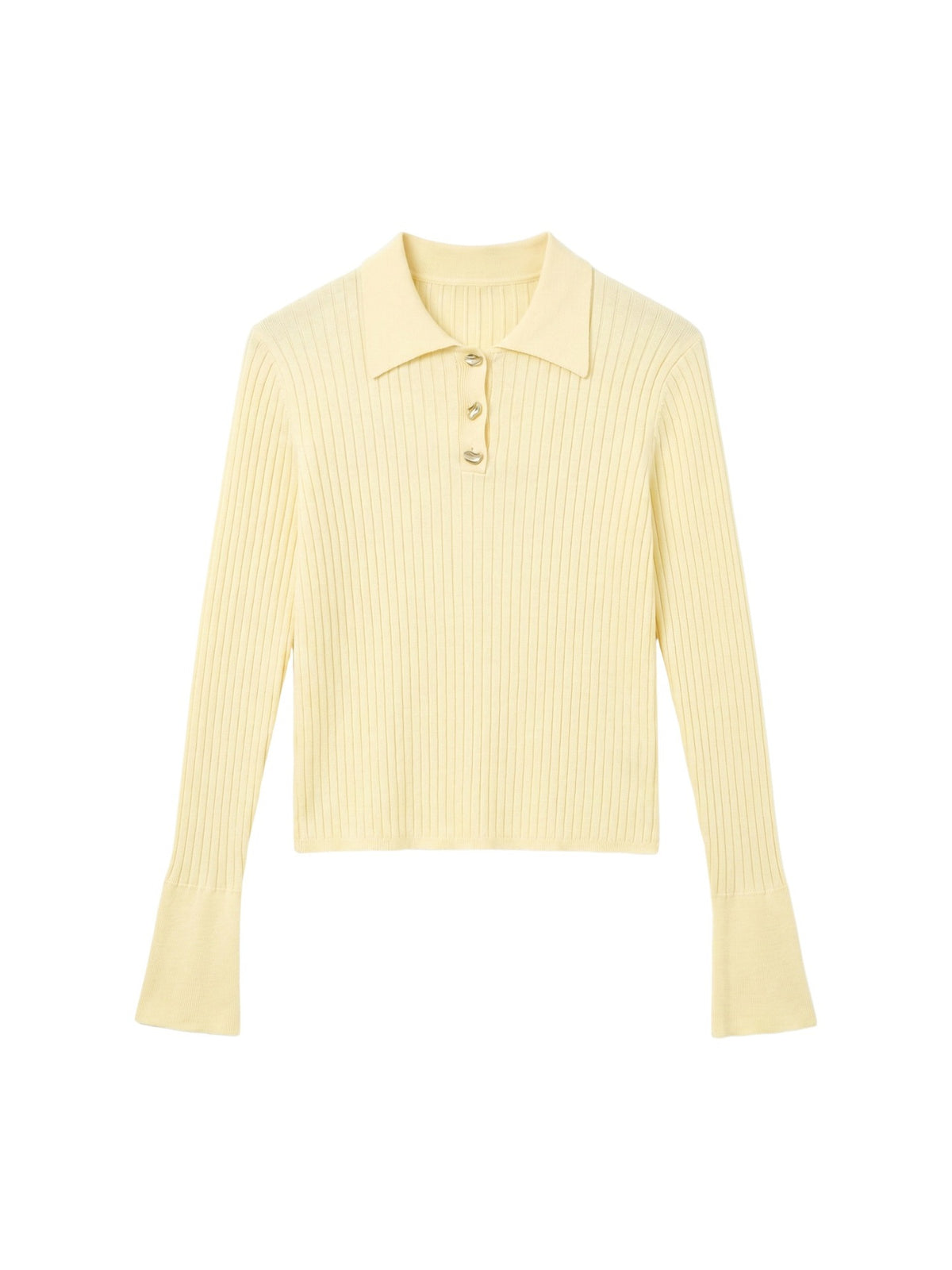 T-shirt in Viscosa Giallo