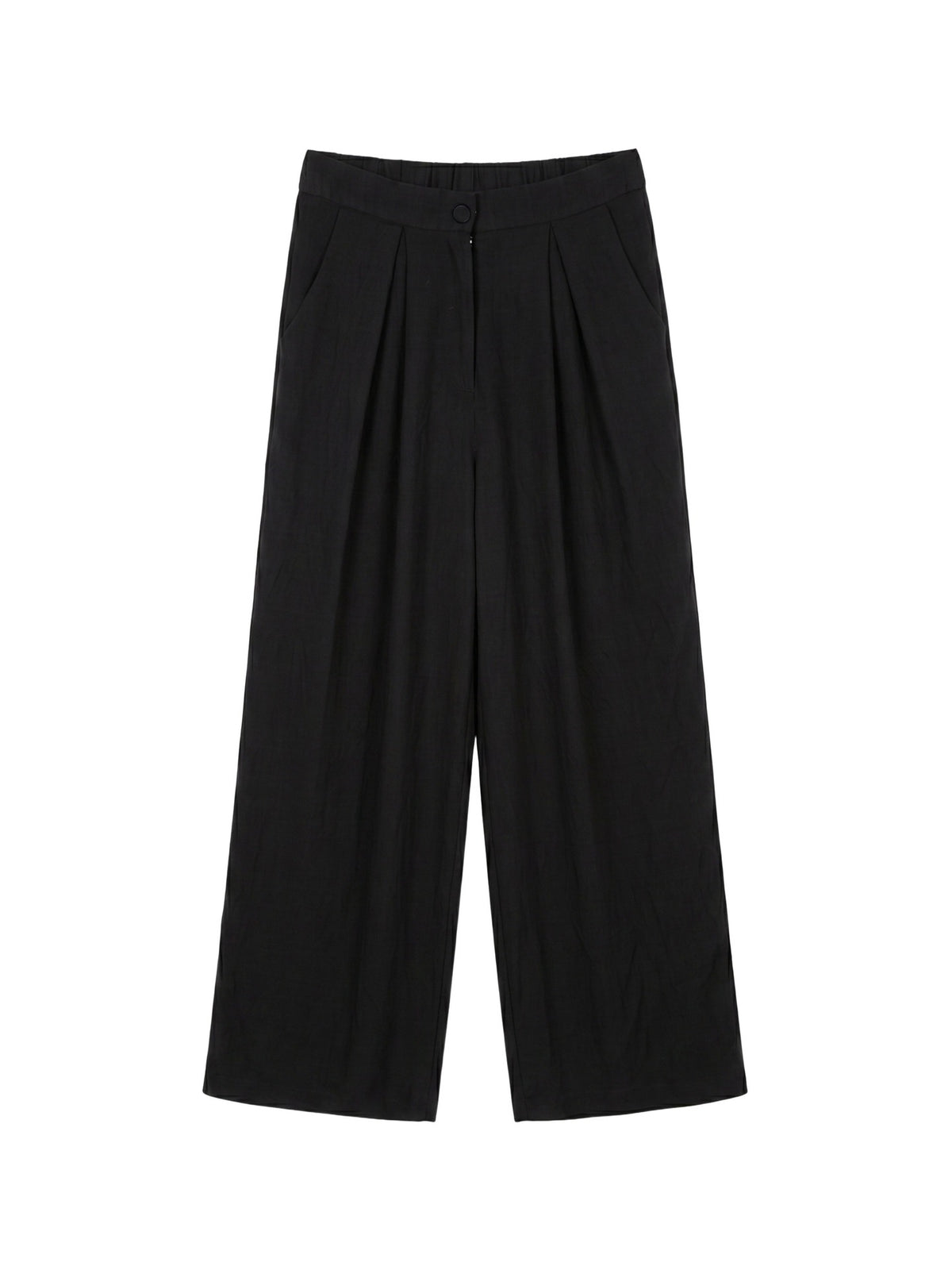 Pantaloni in Viscosa Nero