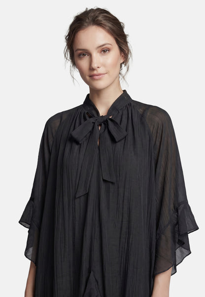 Vestito in Tencel Nero