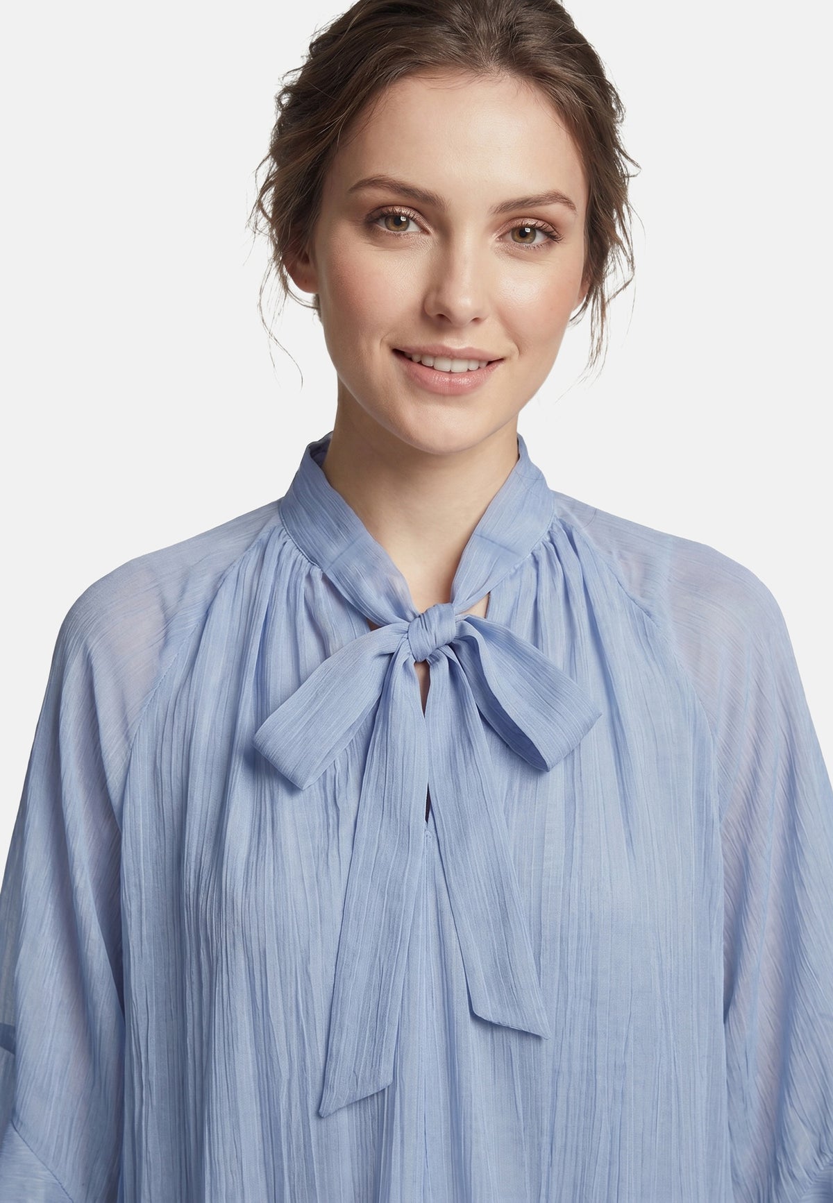 Vestito in Tencel Blu