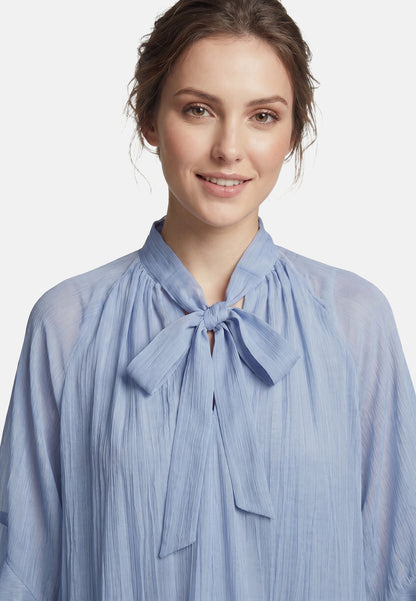 Vestito in Tencel Blu