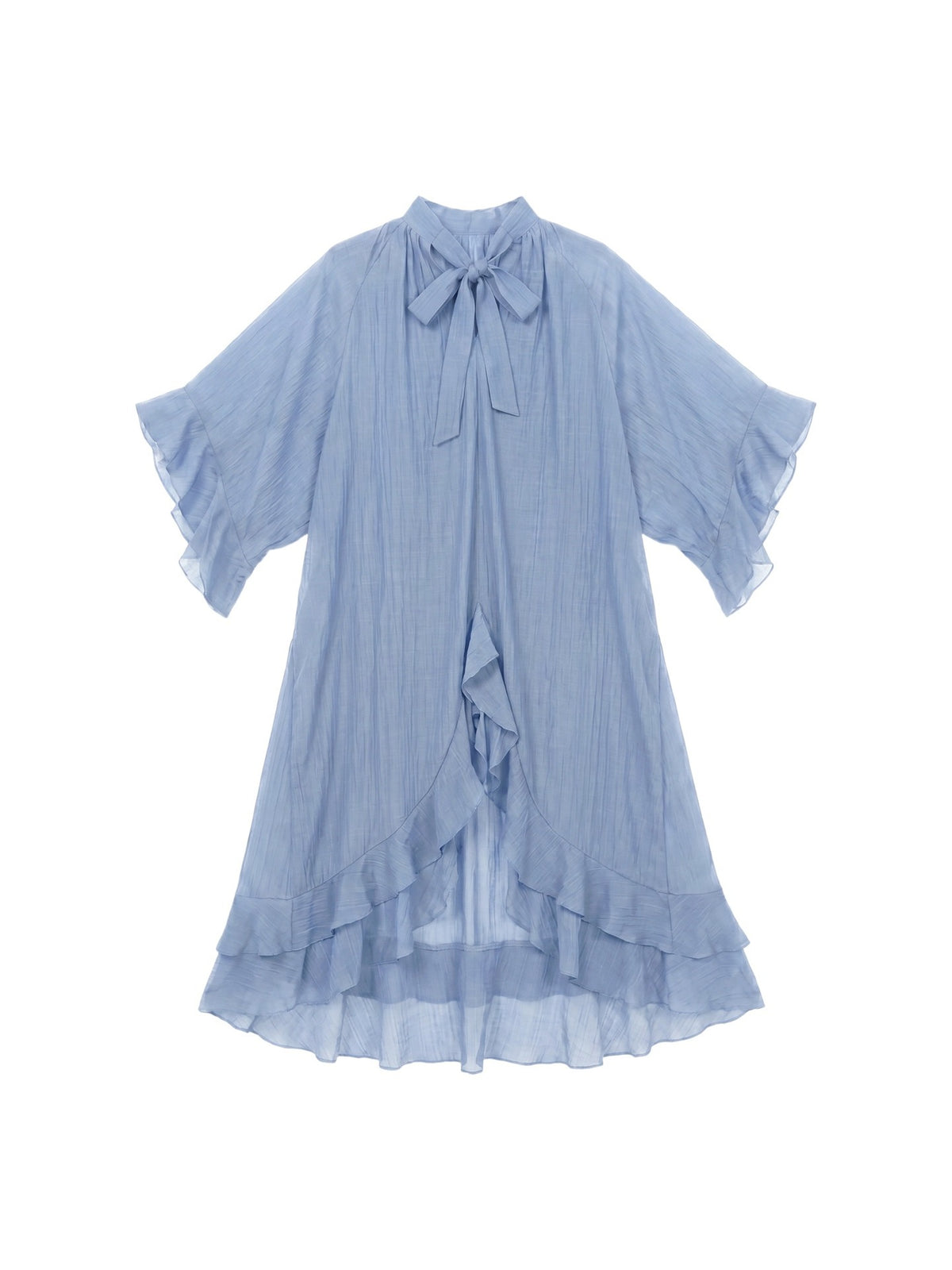 Vestito in Tencel Blu
