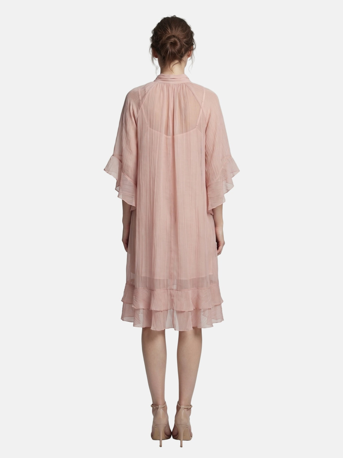 Vestito in Tencel Rosa