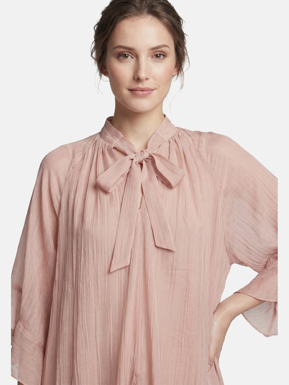 Vestito in Tencel Rosa